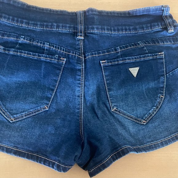 Guess Pants - Women's GUESS shorts size 29 DARK WASH